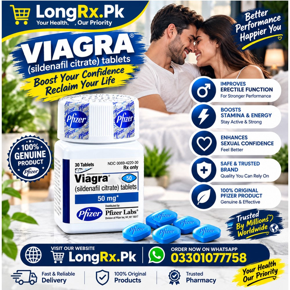 Viagra 30 Tablet 50mg Price in Pakistan