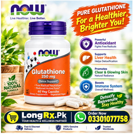 NOW Foods, Glutathione, 250 mg, 60 Veg Capsules in Pakistan
