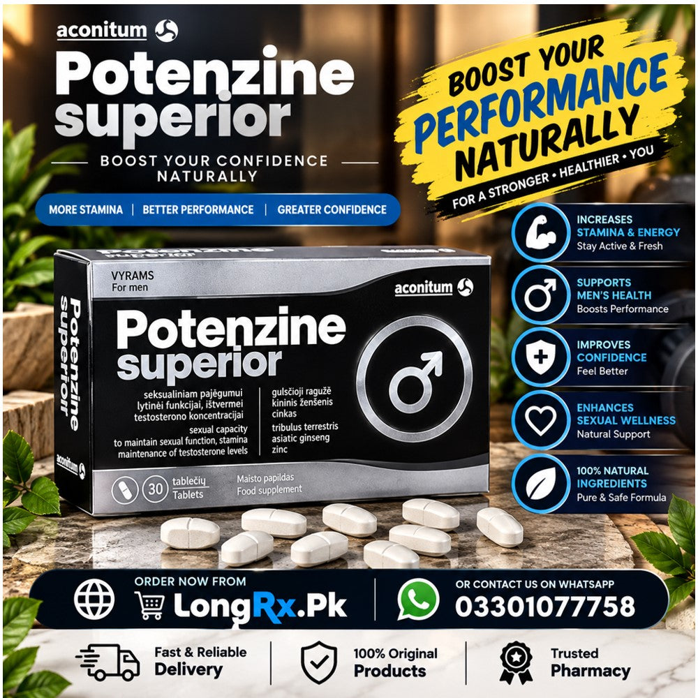 Potenzine Superior Tablets in Pakistan
