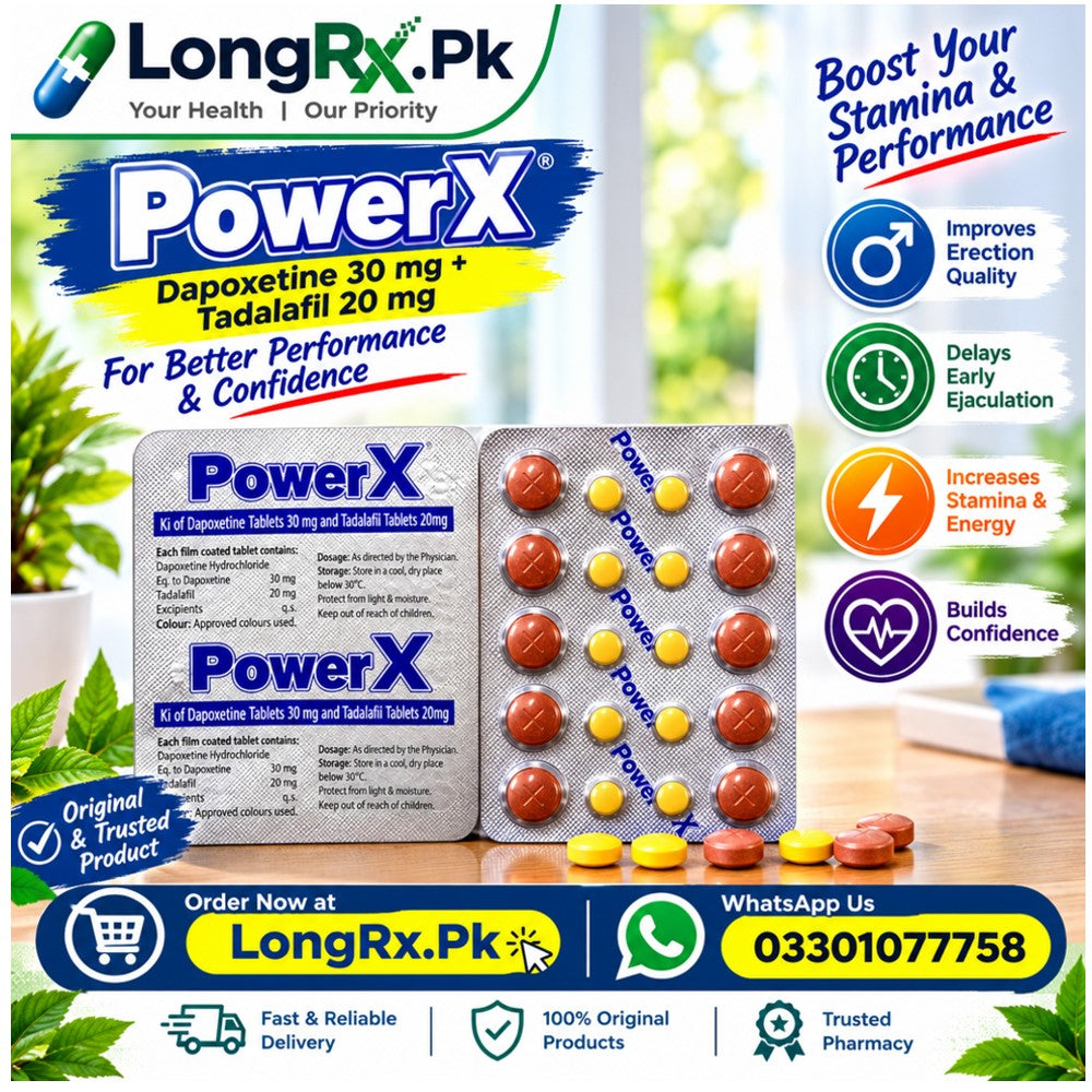 Power X Tablets Price in Pakistan
