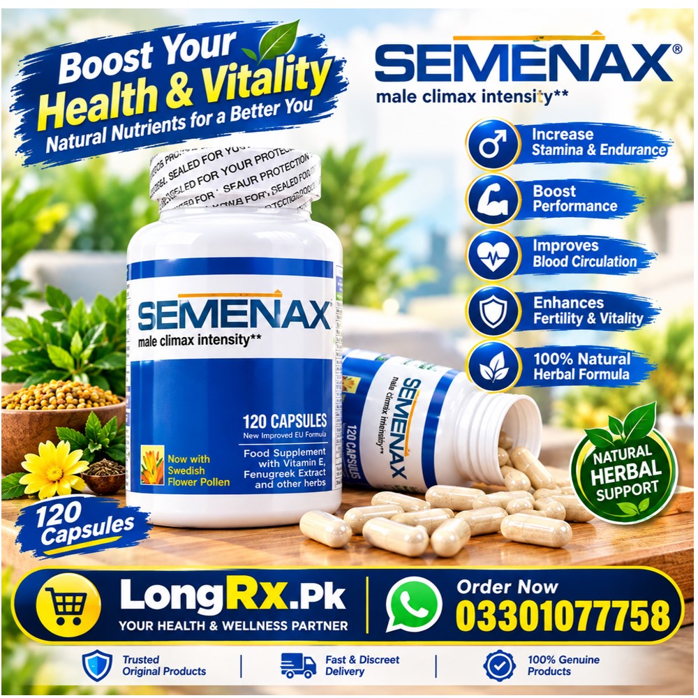 Semanax Capsules Price in Pakistan

