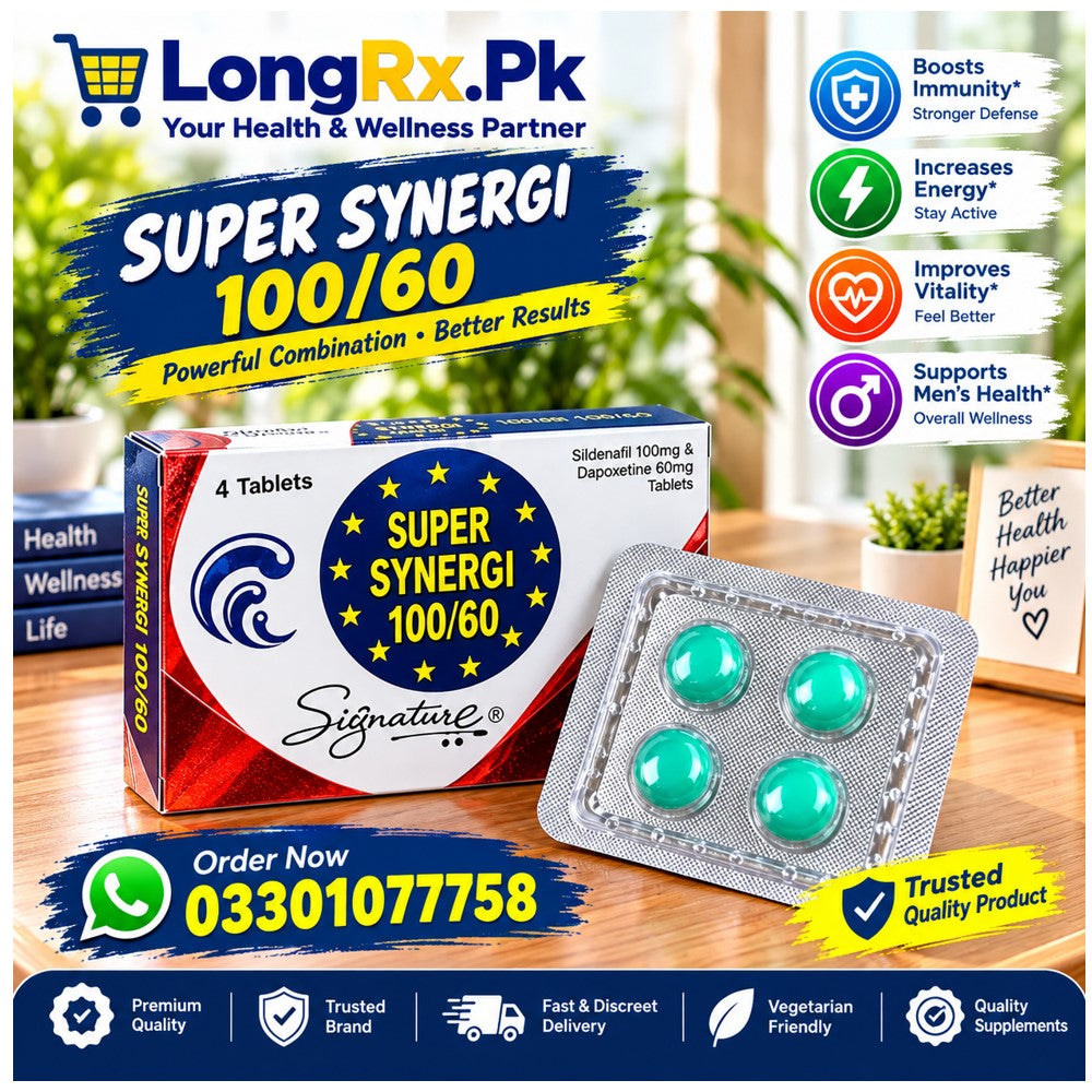 Super Synergi Tablets Same Day Delivery in Lahore