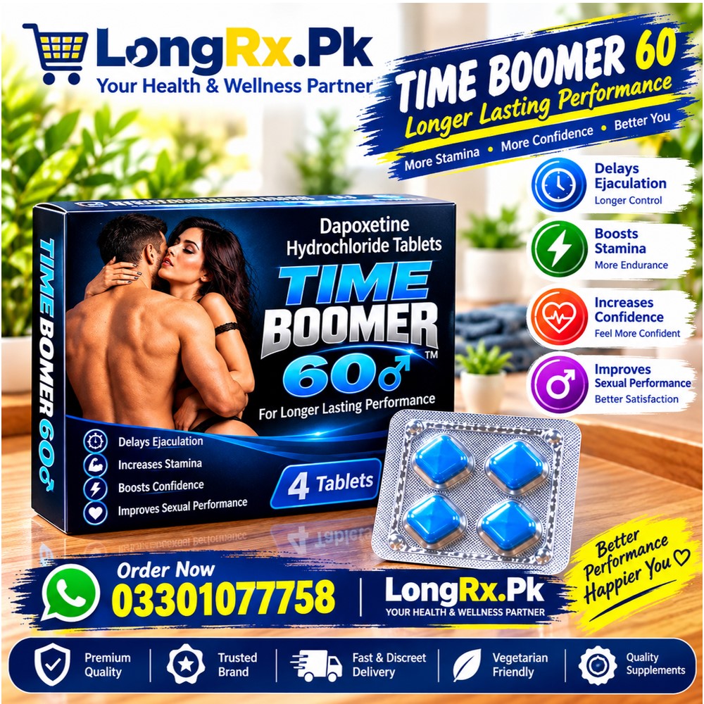 Time Boomer Dapoxetine 60mg in Pakistan
