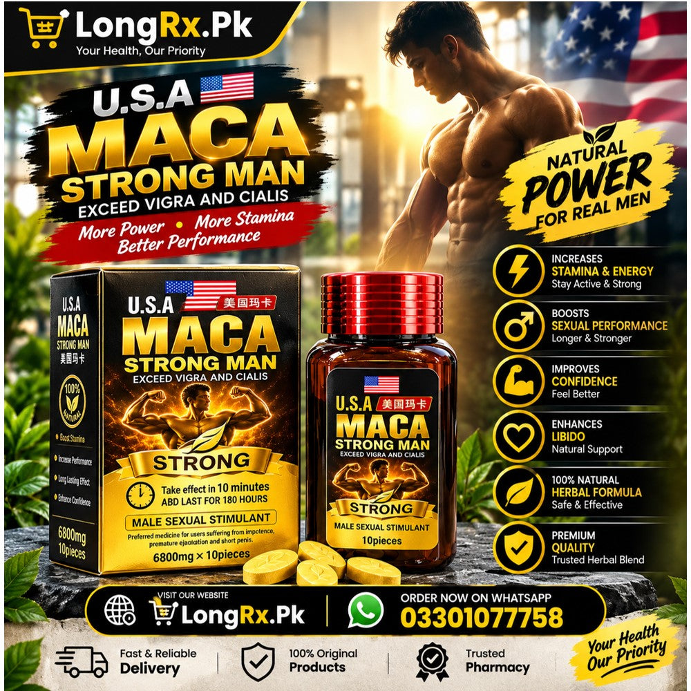 USA Maca Strong Man in Pakistan
