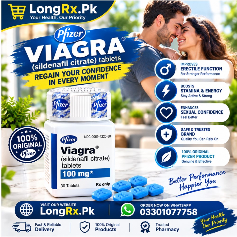 Viagra 30 Tablet 100mg Price in Pakistan
