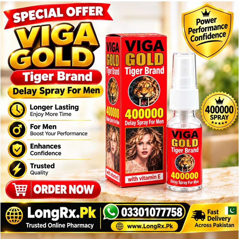 Viga Gold Tiger Brand 400000 Delay Spray 22cc in Pakistan
