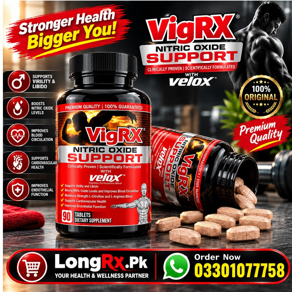 VigrX Nitric Oxide Support Capsules in Pakistan
